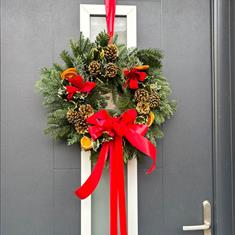 Festive Door Wreath