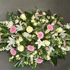 Double Ended Pastel Pink and White