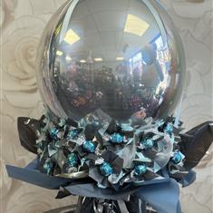 Blue Lindt Hot Air Balloon