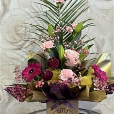 Hello Pumpkin Sorbet Arrangement 