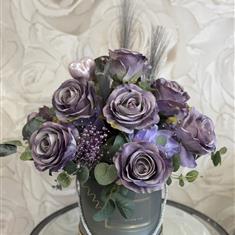 Smokey Purple Hatbox 