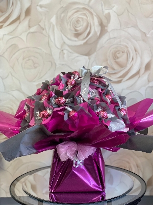 Strawberries and Cream Lindt Lindor Bouquet
