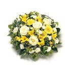 Posy  Pad Yellow and White